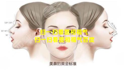 扫一扫看面相福气 扫一扫看面相福气百度